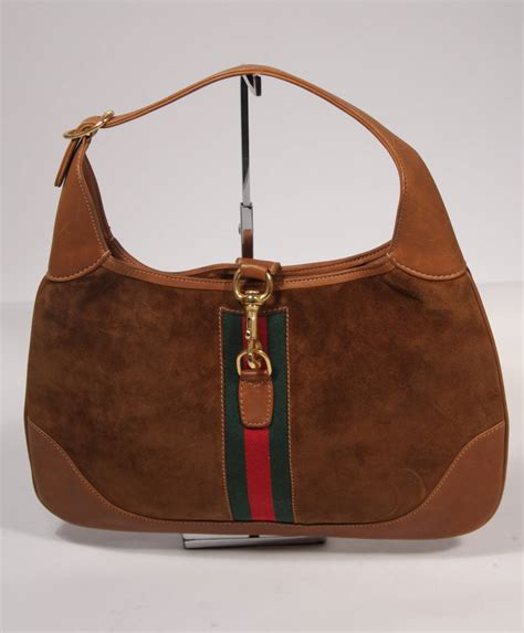 gucci large hobo bag black|gucci brown suede hobo bag.